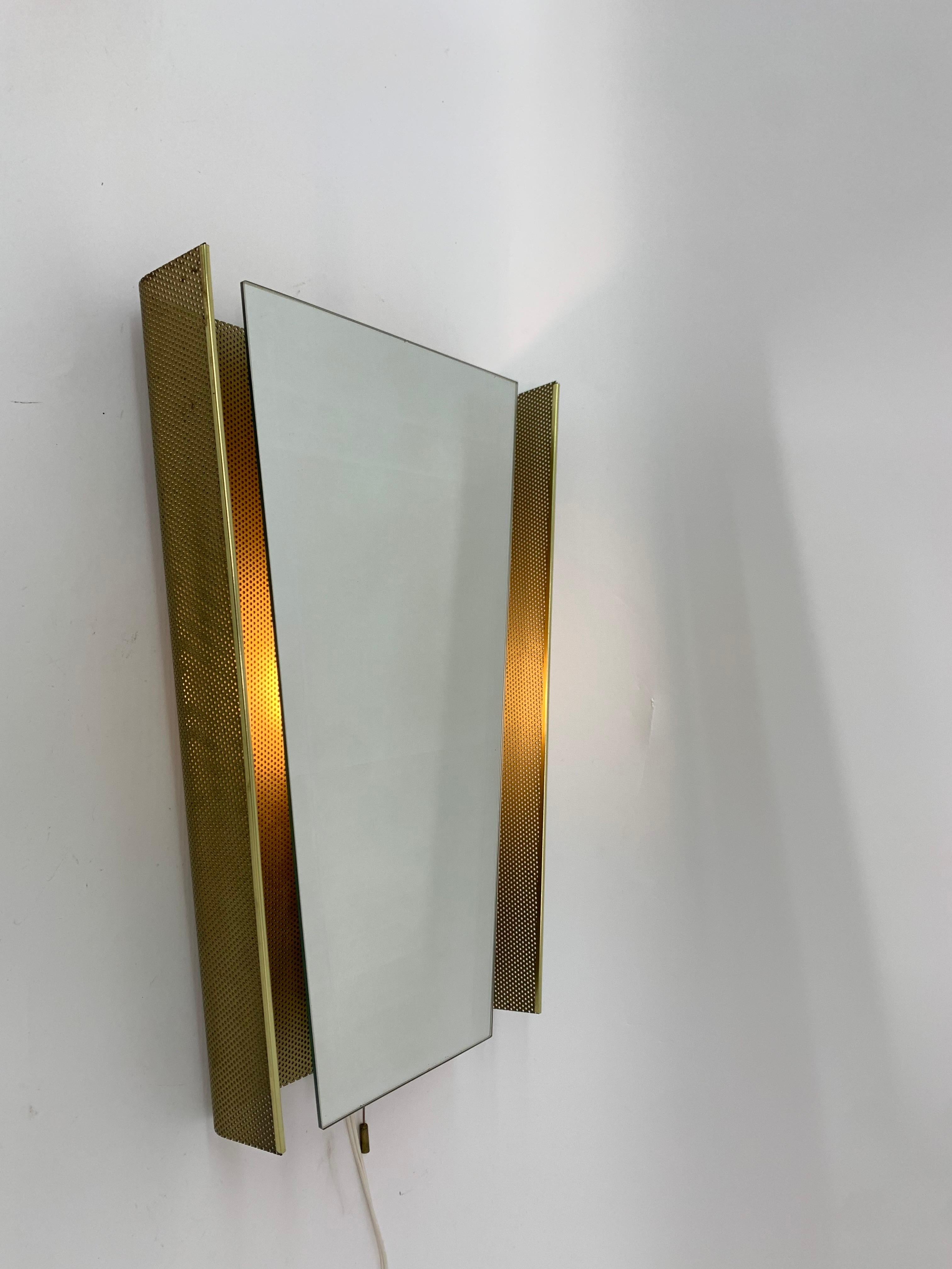 Mid-20th Century Floris Fideldij for Artimeta Backlight Mirror, 1960s For Sale