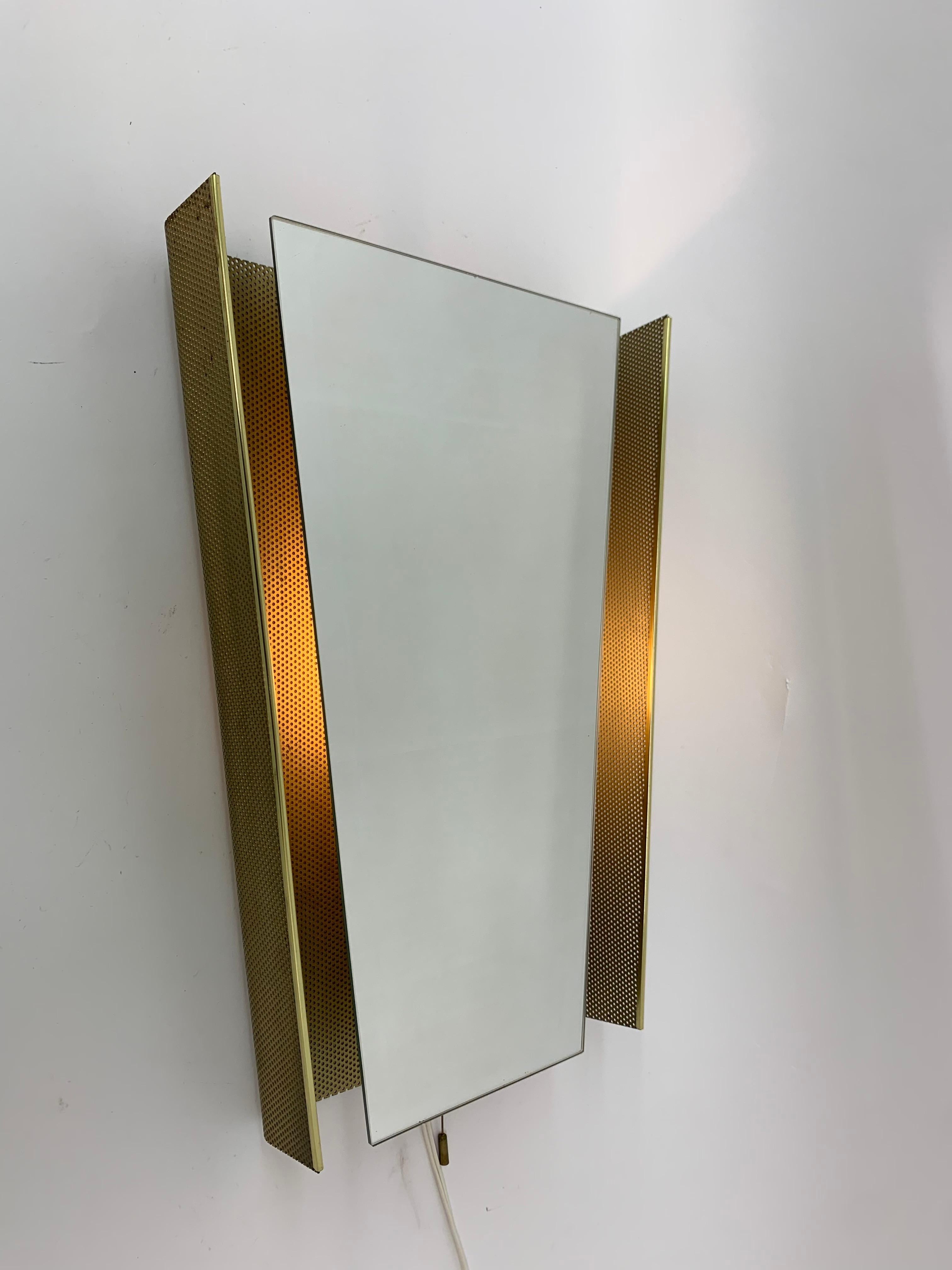 Floris Fideldij for Artimeta Backlight Mirror, 1960s For Sale 1