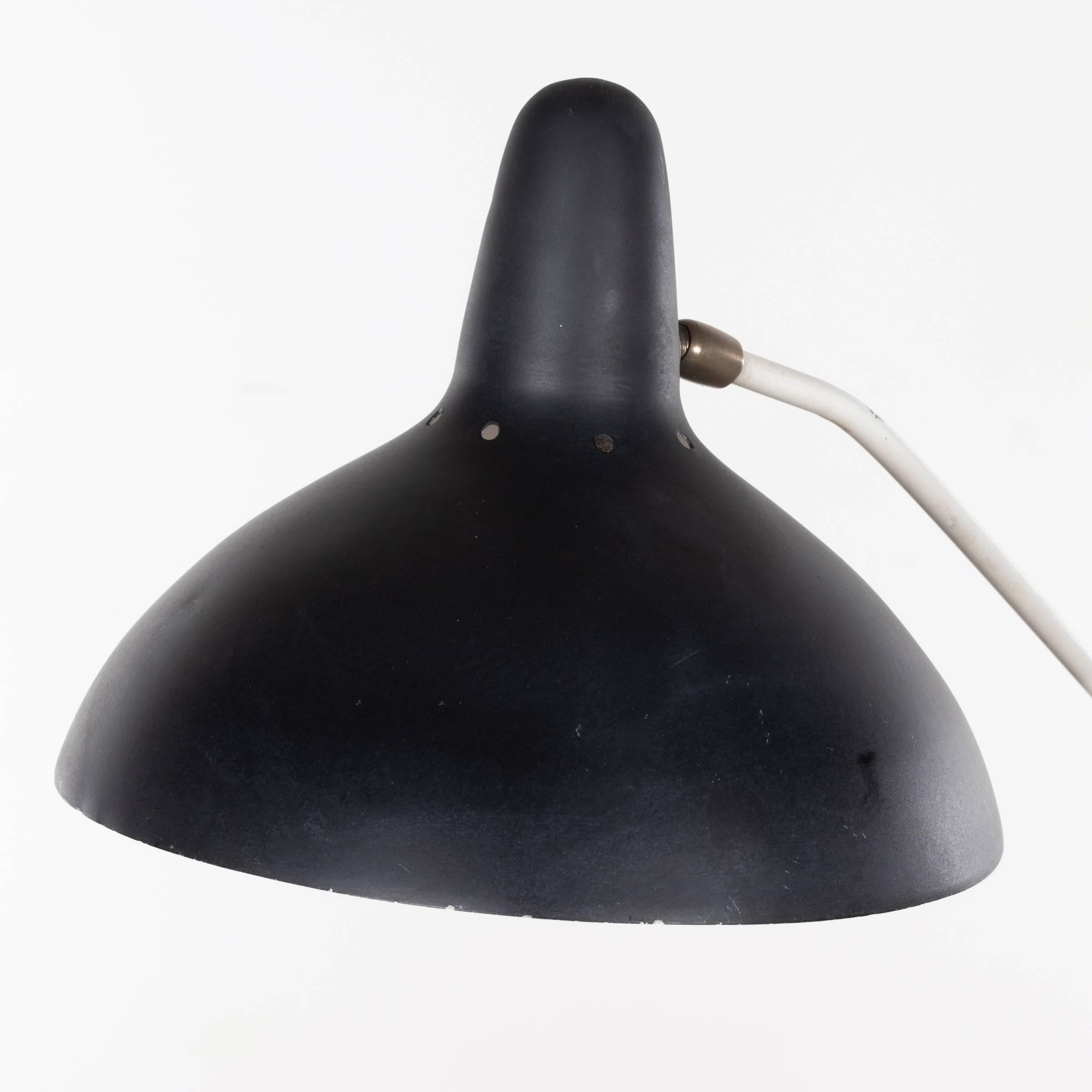 Floris H. Fiedeldij Black and White Floor Lamp by Artimeta, Netherlands 3