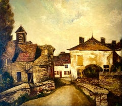 'Village Scene in Wallonia - Straimont 1933' by Floris Jespers (1889 – 1965)