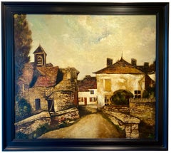 Scena di villaggio in Vallonia (Straimont), 1933" di Floris Jespers (1889-1965)