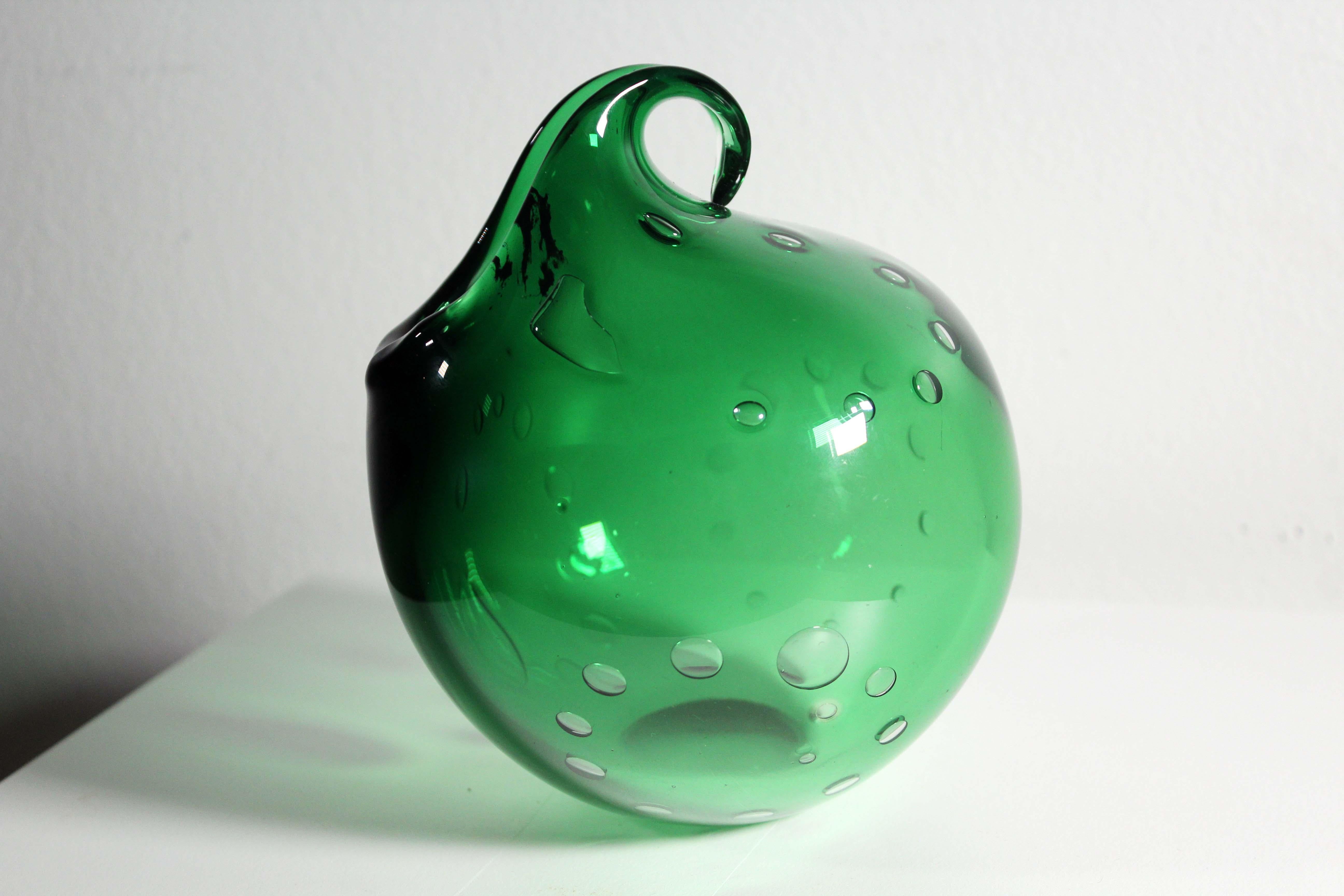 Floris Meydam Emerald Green Vessel Mid-Century Modern 1