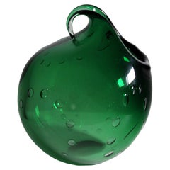 Smaragdgrünes Gefäß von Meydam, Moderne der Mitte des Jahrhunderts