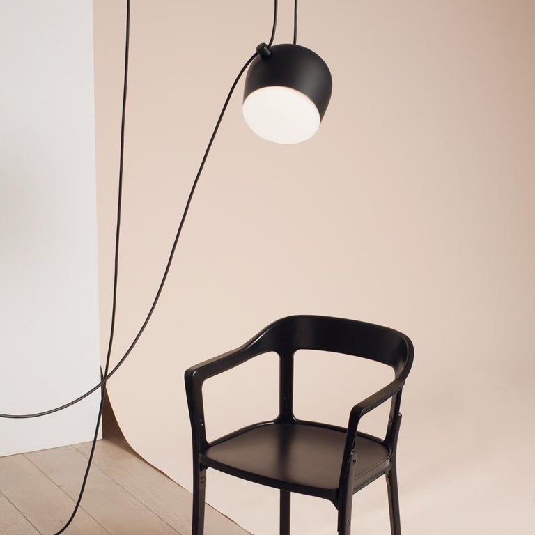 Bouroullec Modern Black Pendant Aim Five Light Set W Canopy For Flos In Stock For Sale At 1stdibs