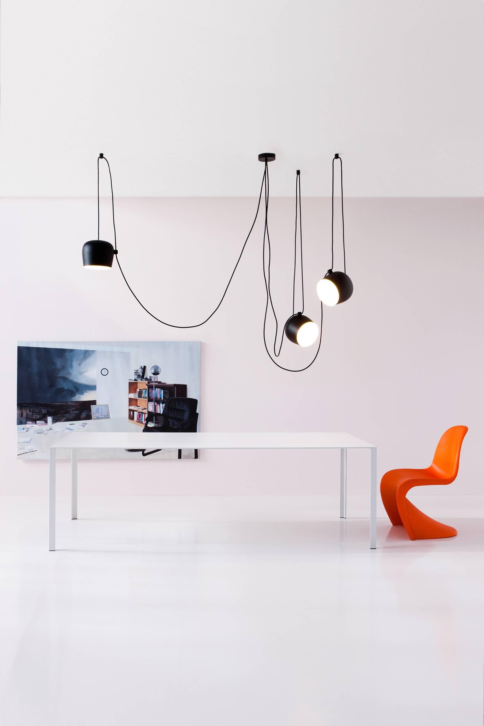 Bouroullec Lámpara Colgante Moderna Aim Negra para FLOS, en stock Moderno en venta