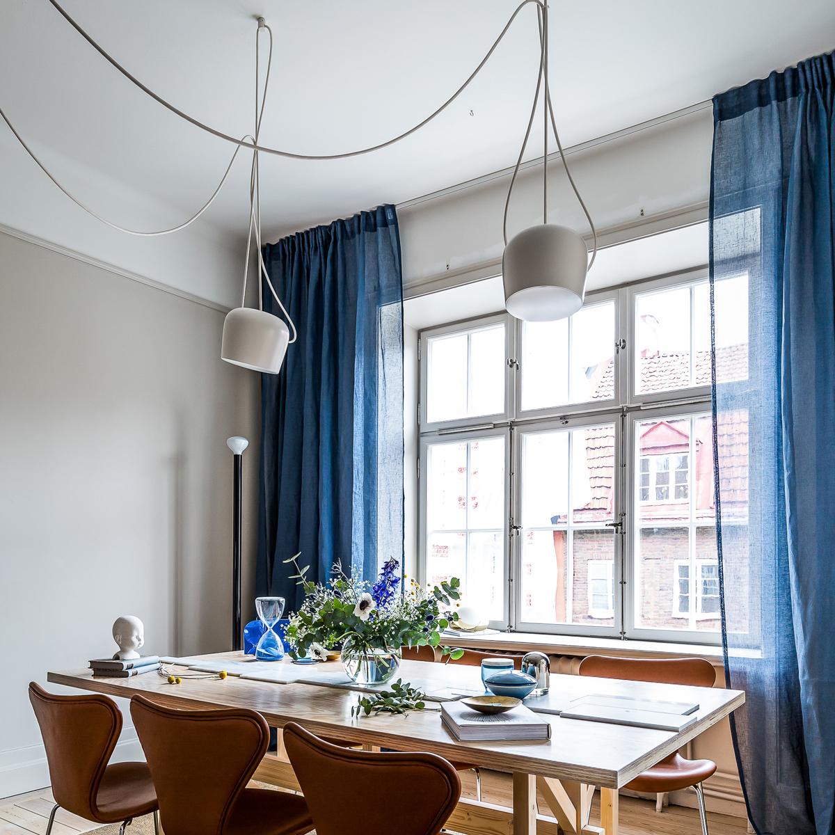 Bouroullec Modern White Pendant Aim Three Light Set w/ Canopy for FLOS, in stock For Sale 4