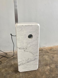 Flos Arco Lamp with Chrome Shade