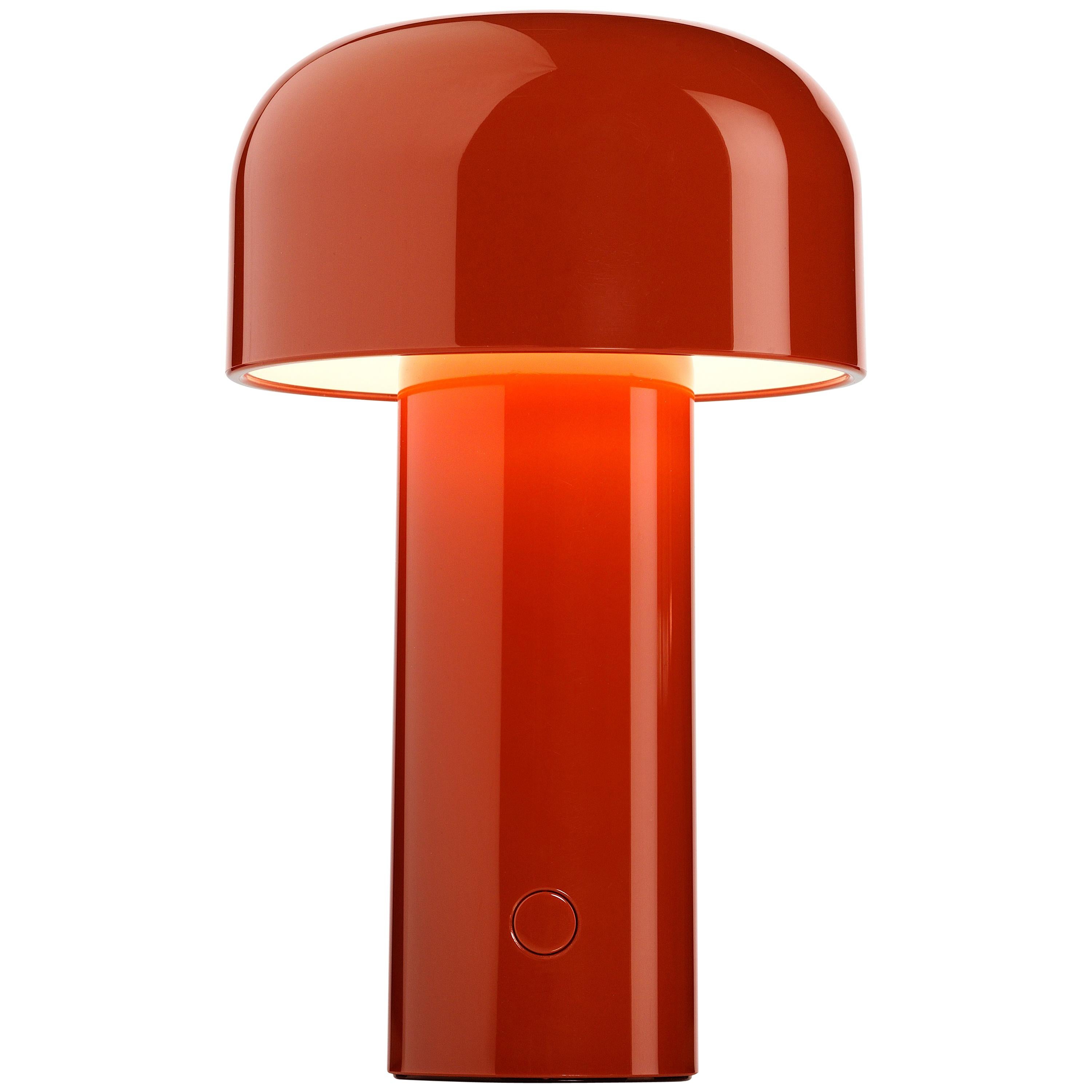 Bellhop Burnt Orange Portable Rechargeable Wireless Desk & Table Lamp for FLOS
