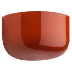 Flos Bellhop Wall Up Light in Brick Red by Edward Barber and Jay Osgerby