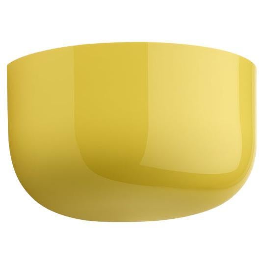 Flos Bellhop Wall Up Light in Yellow by Edward Barber and Jay Osgerby For Sale