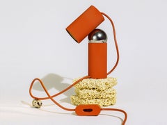 Flos Bilboquet Lámpara de Sobremesa de Policarbonato y Acero en Color Tomate