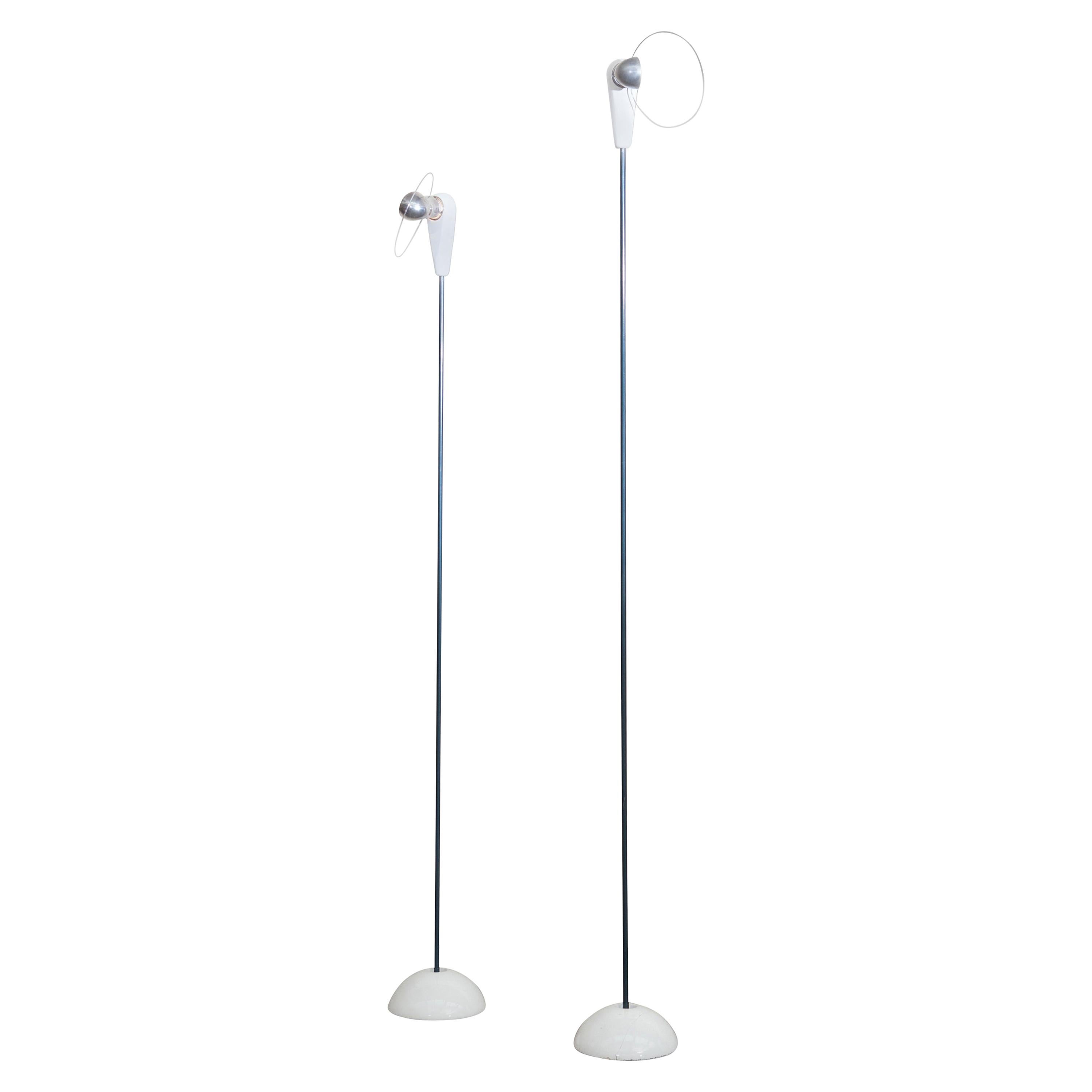 Flos 'Bip-Bip' Floor Lamps by Achille Castiglioni