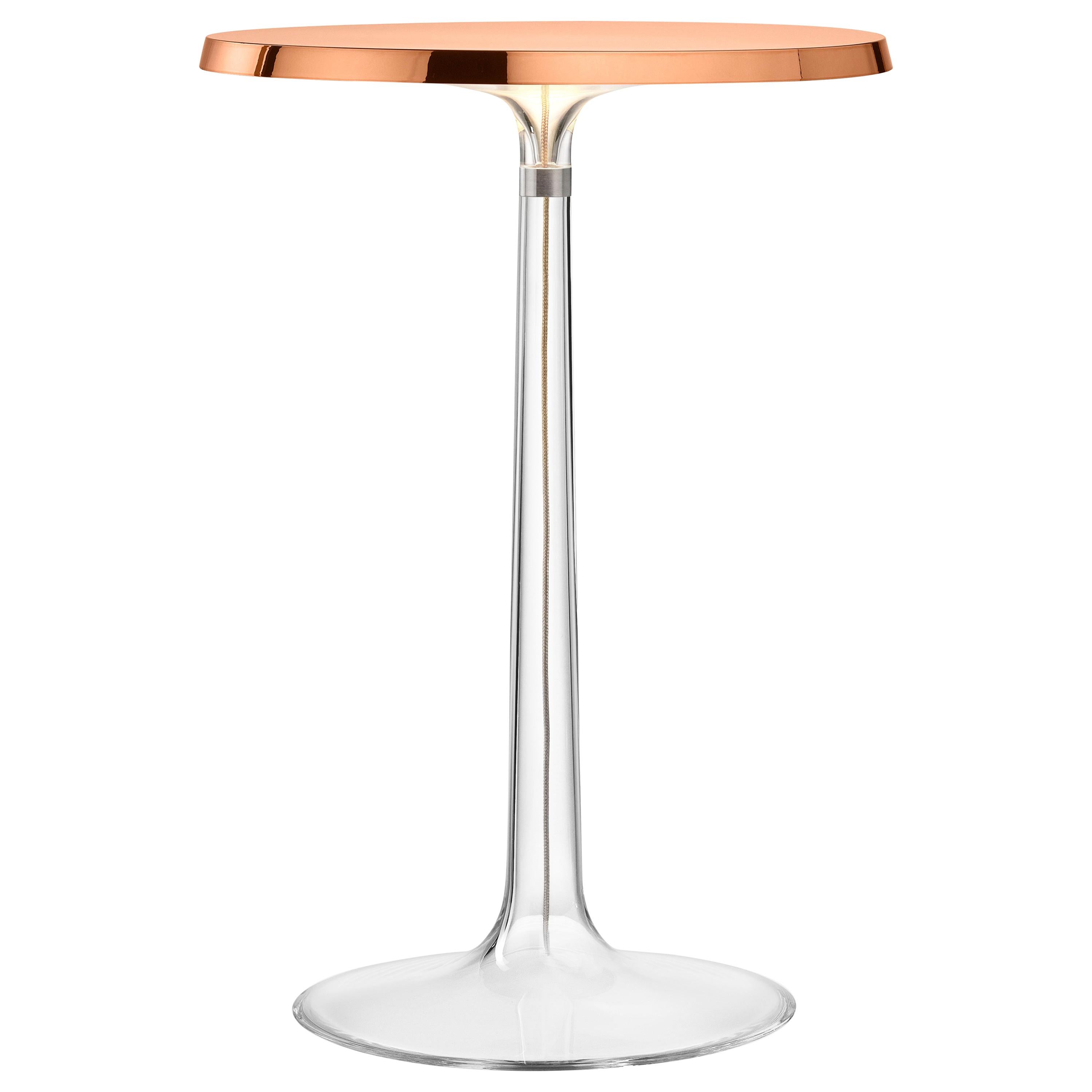 FLOS Bon Jour LED Table Lamp in Copper by Philippe Starck For Sale