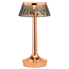 FLOS Bon Jour Unplugged Copper Lamp w/ Fumee Crown by Philippe Starck
