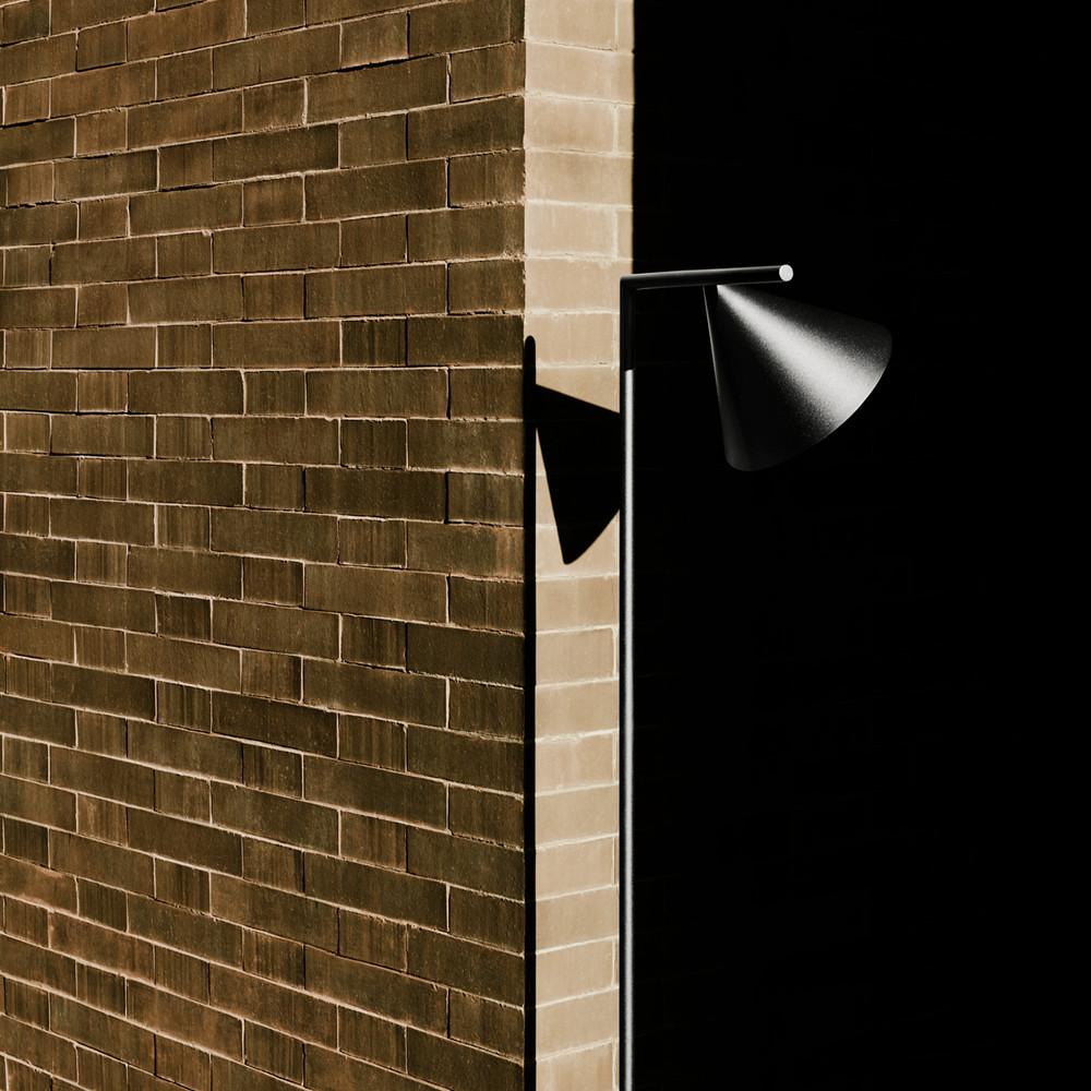 Lampadaire d'extérieur Flos Captain Flint 3000K en acier inoxydable brossé en vente 8