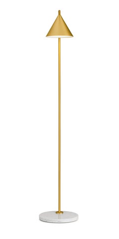 FLOS Captain Flint Floor Lamp in Brass Finish by Michael Anastassiades