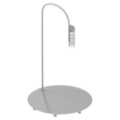 Flos Caule 2700K Model 1 Outdoor Floor Lamp in Grey with Nest Shade