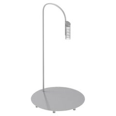 Flos Caule 2700K Model 2 Outdoor Floor Lamp in Grey with Nest Shade