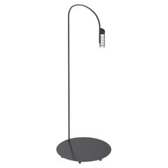 Lampadaire d'extérieur Flos Caule 2700K Modèle 3 en noir avec abat-jour en nid