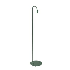 Flos Caule 2700K Model 5 Outdoor Floor Lamp in Forest Green with Regular Shade