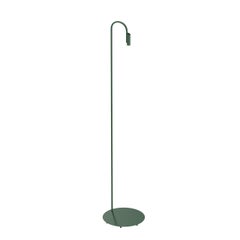 Lampadaire d'extérieur Flos Caule 2700K Modèle 5 en vert forêt avec abat-jour régulier