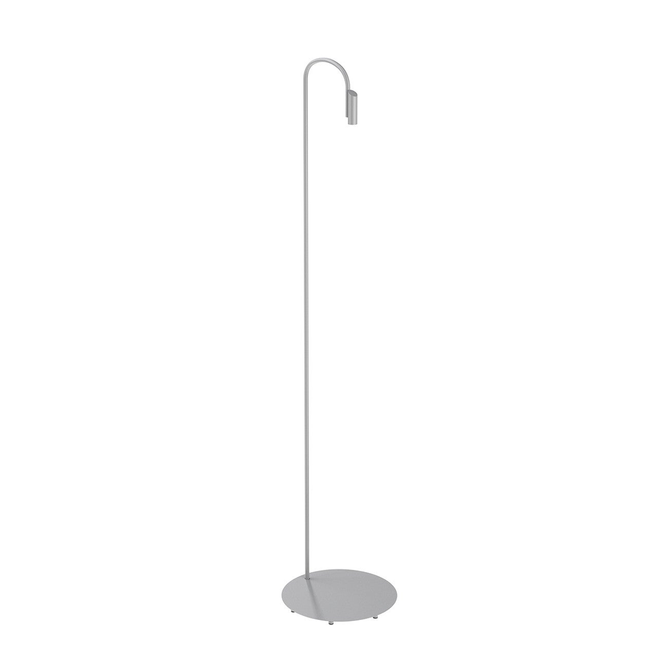 Flos Caule 2700K Model 5 Outdoor Floor Lamp in Grey with Regular Shade For Sale