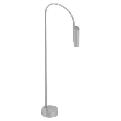 Flos Caule Bollard 2700K Medium Base Lamp in Grey with Regular Shade  For Sale