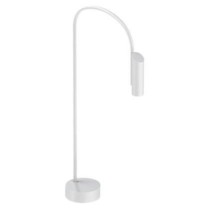 Flos Caule Bollard 2700K Small Base Lamp in White with Regular Shade  For Sale