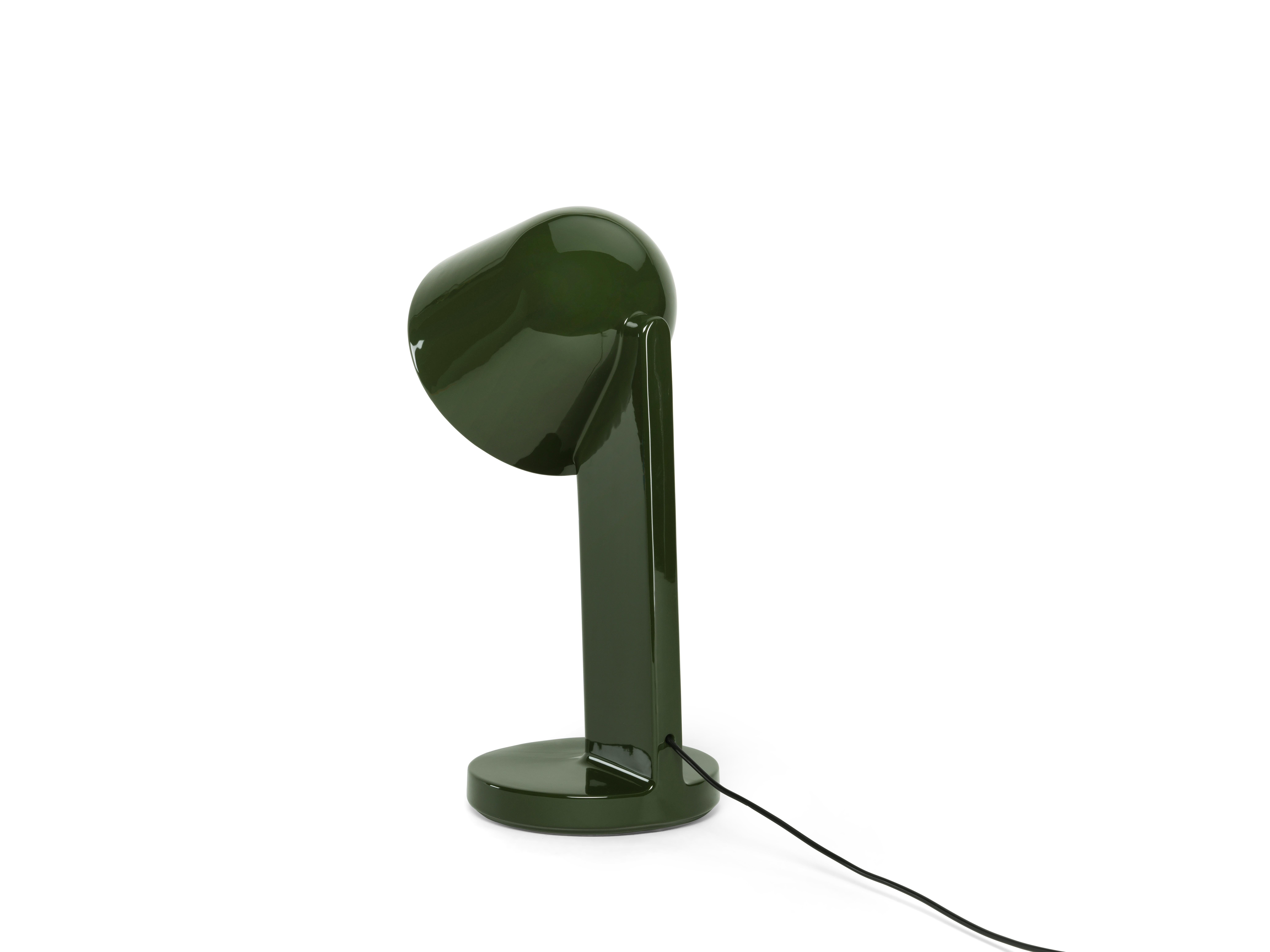 Flos Lampe à poser Céramique Downs en vert mousse en vente 1
