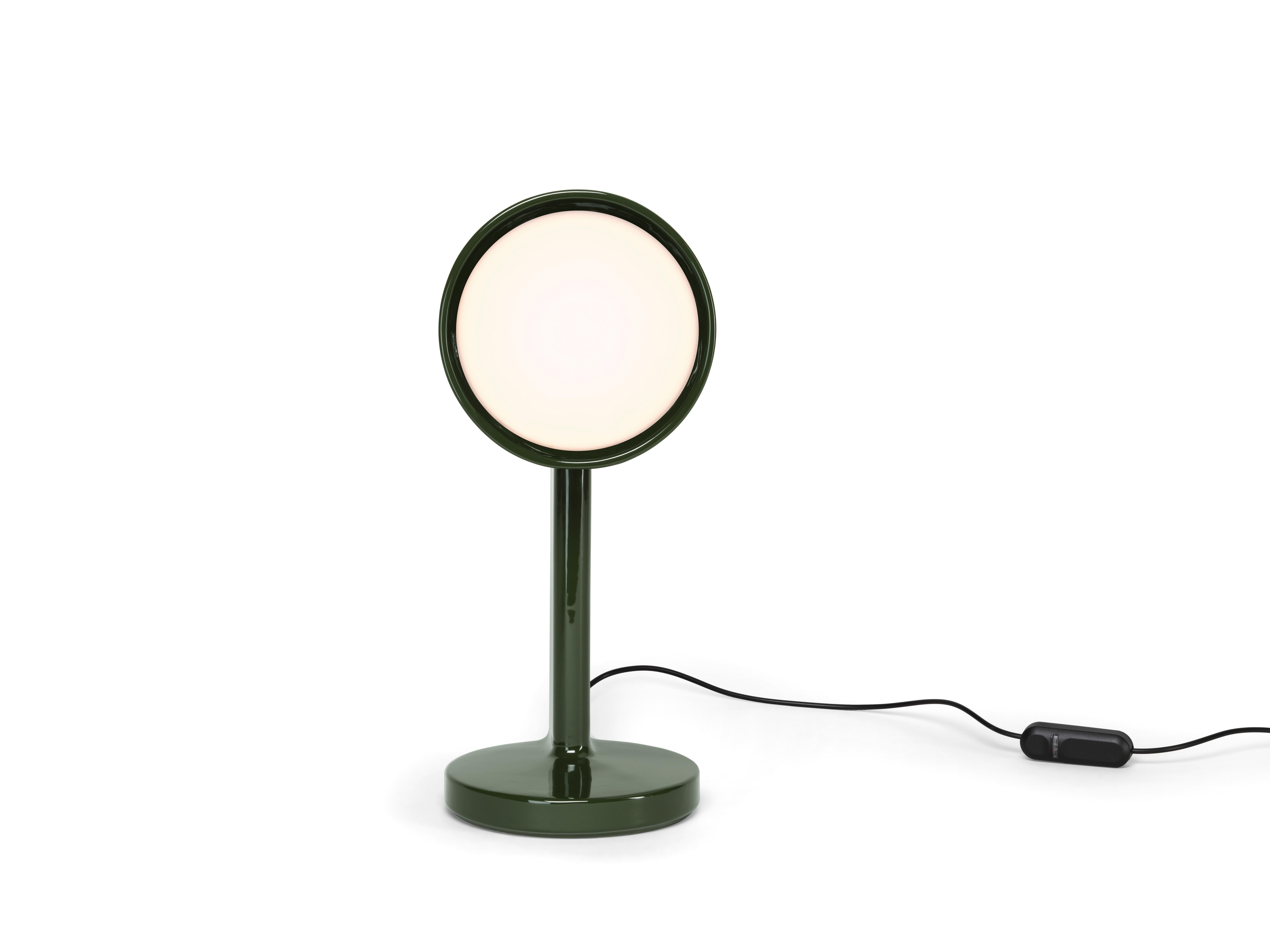 italien Flos Céramique Side Table Lamp in Moss Greene & Greene en vente