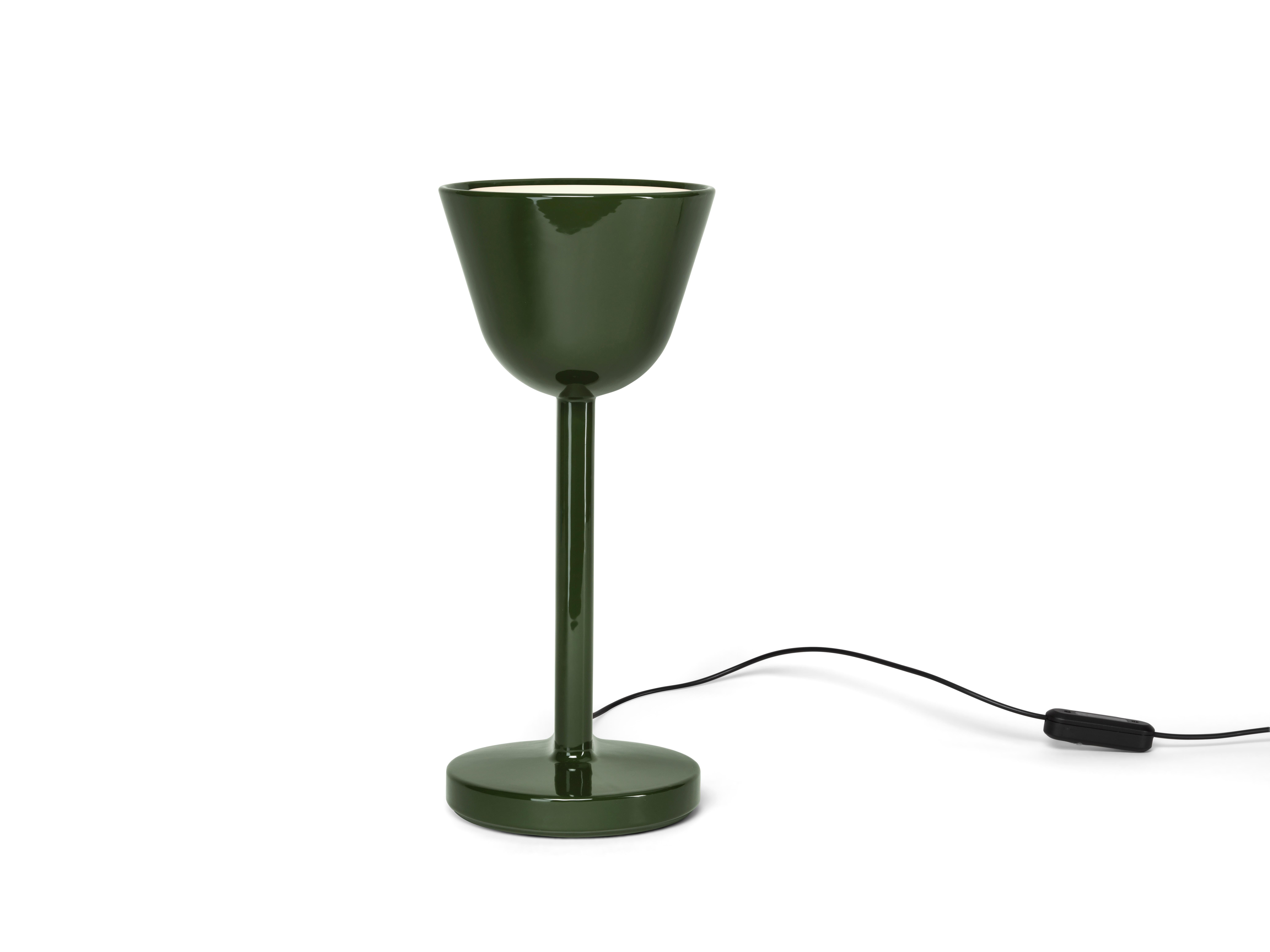 Lampe à poser Up Céramique de Flos, vert mousse Neuf - En vente à Brooklyn, NY