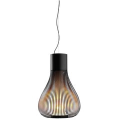 FLOS Chasen Pendant Light in Black by Patricia Urquiola