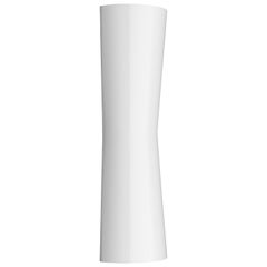 FLOS Clessidra 20° + 20° Indoor Wall Lamp in Glossy White by Antonio Citterio