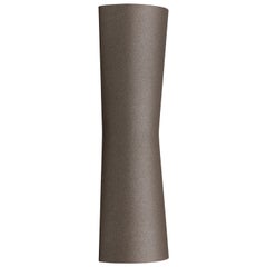 FLOS Clessidra 20° + 20° Outdoor Wall Lamp in Deep Brown by Antonio Citterio