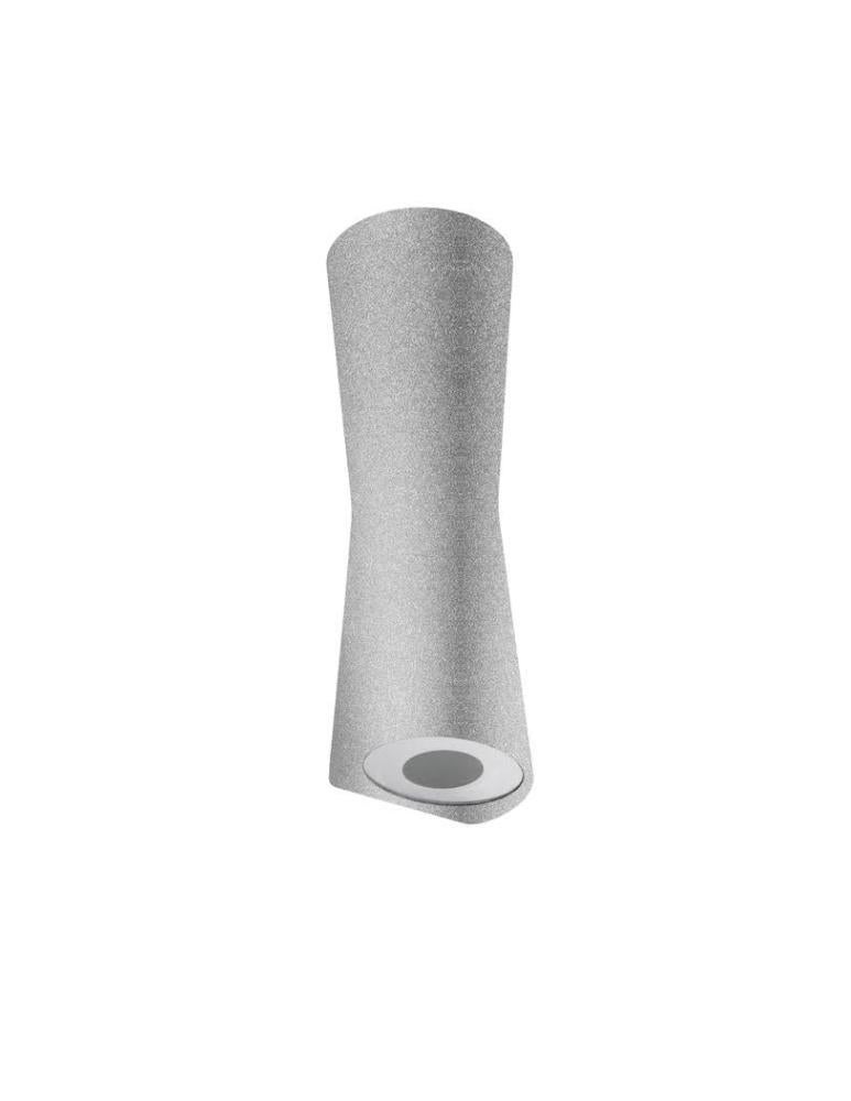 Lámpara de pared de exterior FLOS Clessidra 20° + 20° en gris by Antonio Citterio en venta