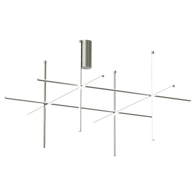 Flos Coordinates C4 Wall/Ceiling Light in Argent by Michael Anastassiades