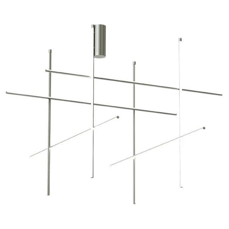 Flos Coordinates Module C Wall/Ceiling Argent by Michael Anastassiades For Sale at