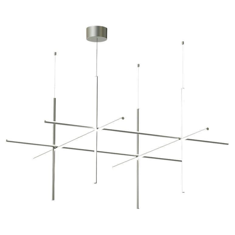 Flos Coordinates S4 Pendant Light in Argent by Michael Anastassiades For Sale
