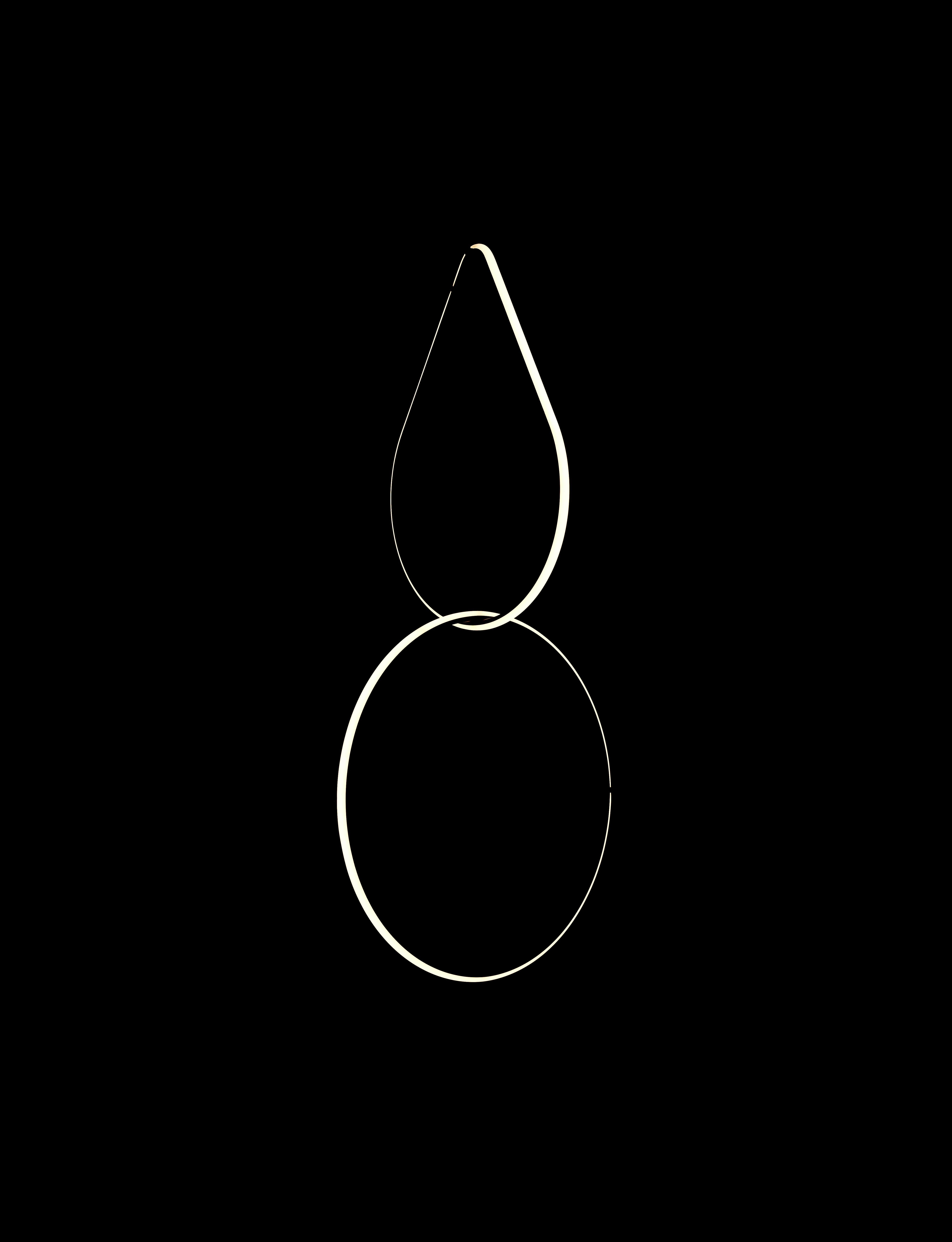 Moderne Lampe FLOS Drop Up and Medium Circle Arrangements de Michael Anastassiades en vente