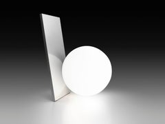Lampada da tavolo FLOS Extra T in Silver di Michael Anastassiades