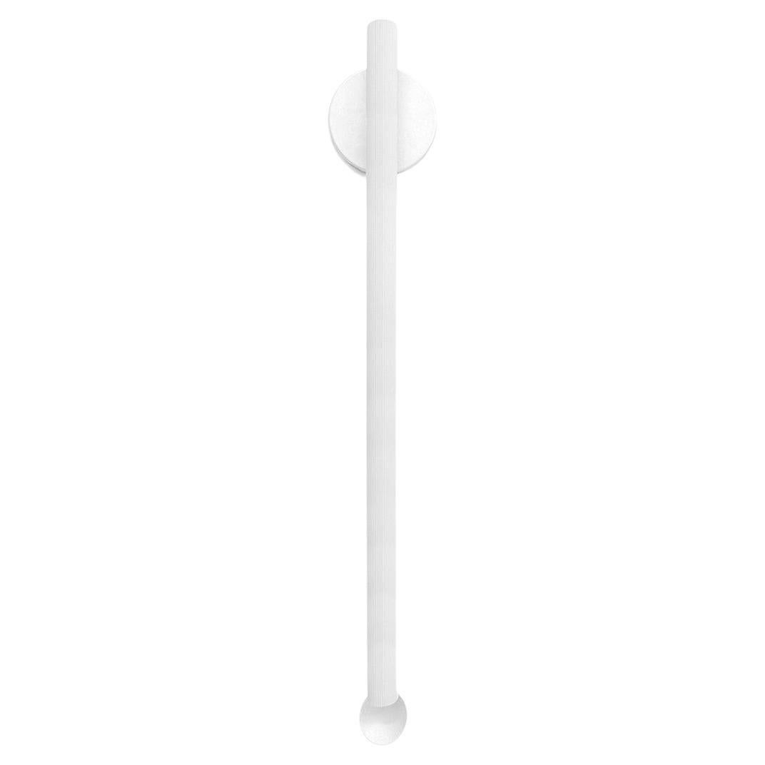 Flos Flauta Large Indoor/Outdoor Wall Sconce in White by Patricia Urquiola