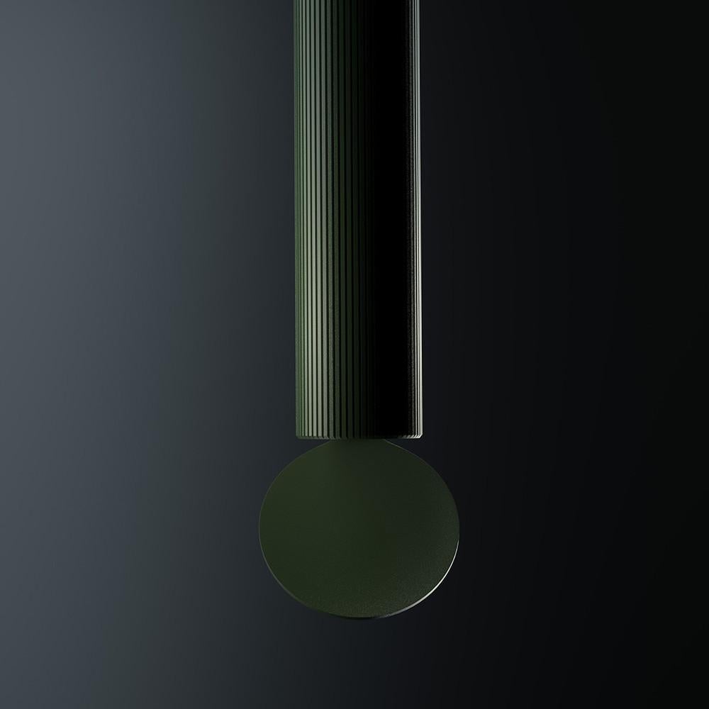 Flos Flauta Spiga Large Indoor Wall Sconce in Black by Patricia Urquiola For Sale 2