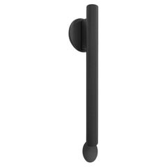 Flos Flauta Spiga Medium Indoor/Outdoor Wall Sconce in Black