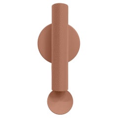 Flos Flauta Spiga Small Indoor Wall Sconce in Anodized Copper