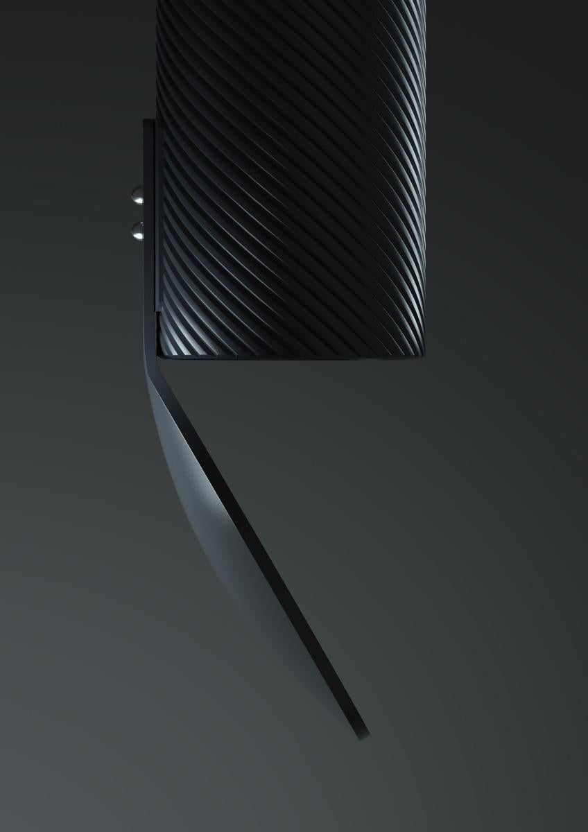 Flos Flauta Spiga Small Indoor Wall Sconce in Black by Patricia Urquiola For Sale 3