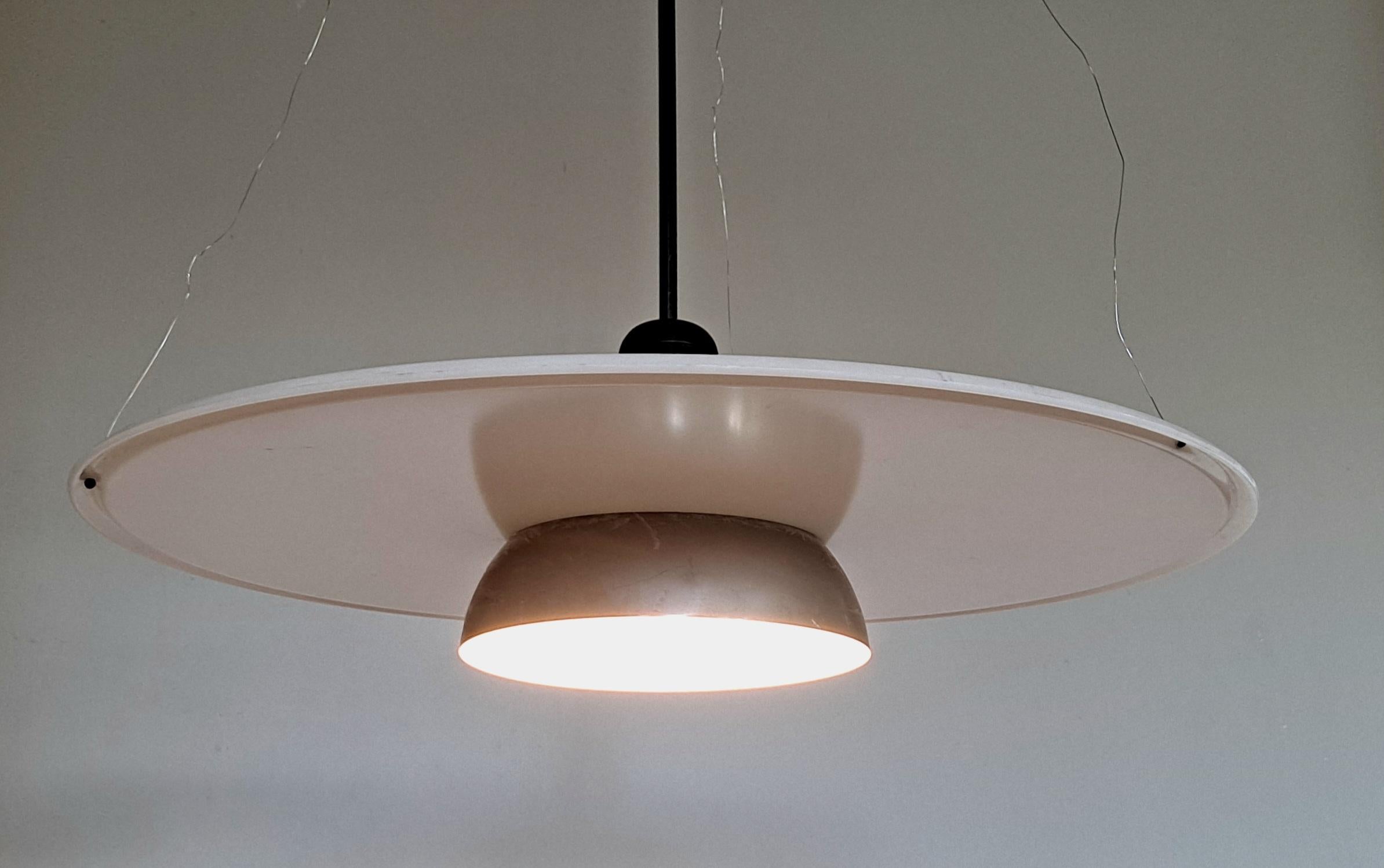 Mid-Century Modern FLOS Frisbi Pendant Light  by Achille Castiglioni For Sale