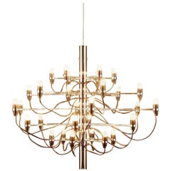 Flos Gino Sarfatti Model 2097 30 Chandelier, Italian Mid-Century Modern, Minimal