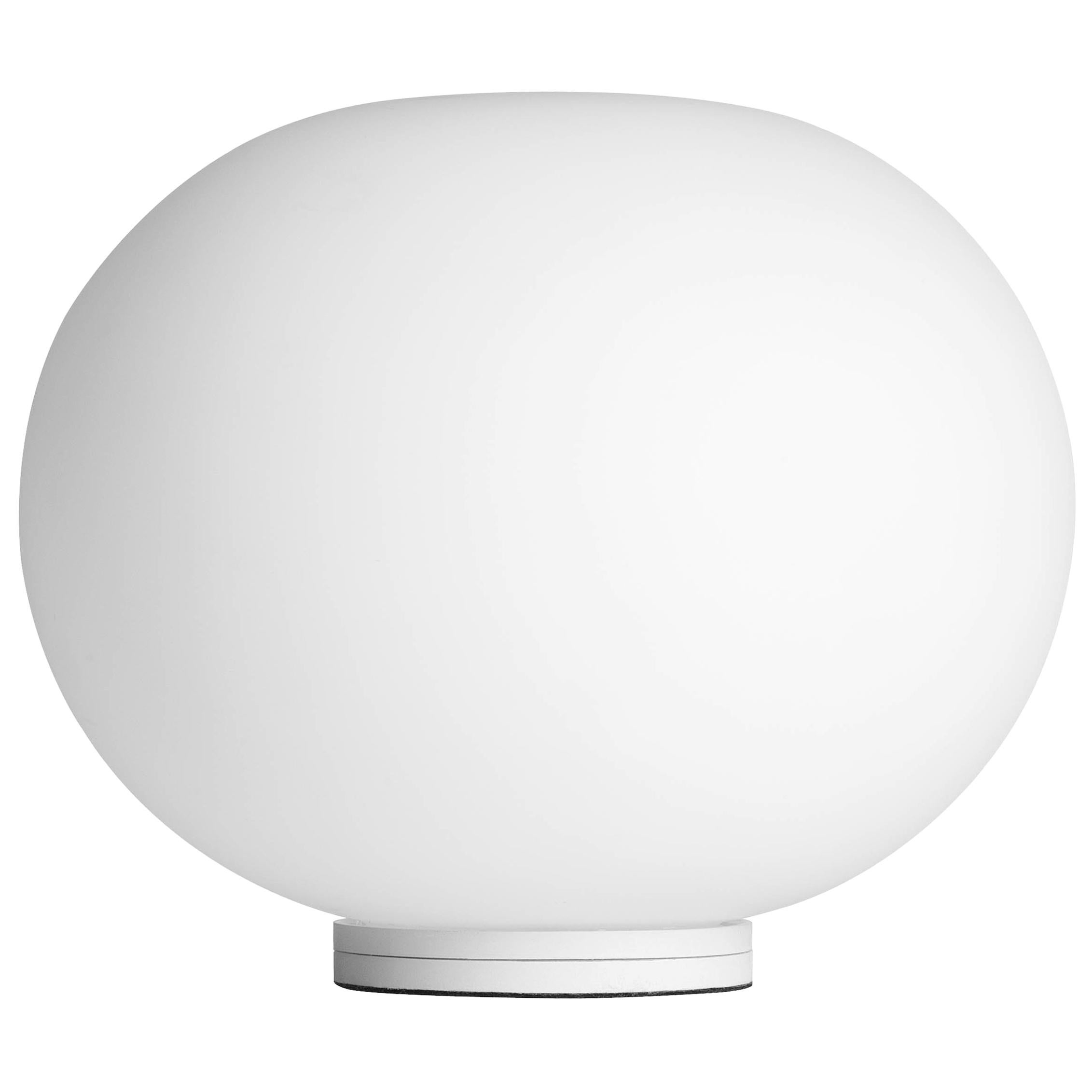 Lampe de bureau moderne minimaliste en verre à bulles Jasper Morrison pour FLOS, en stock en vente
