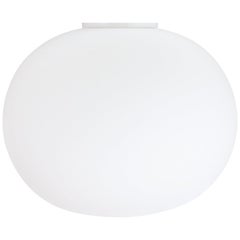 Jasper Morrison Modern Glo-Ball Flush Glass Ceiling Lamp for FLOS, in stock