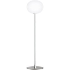Jasper Morrison Modern Sphere Glass Stainless Steel F1 Floor Lamp for FLOS